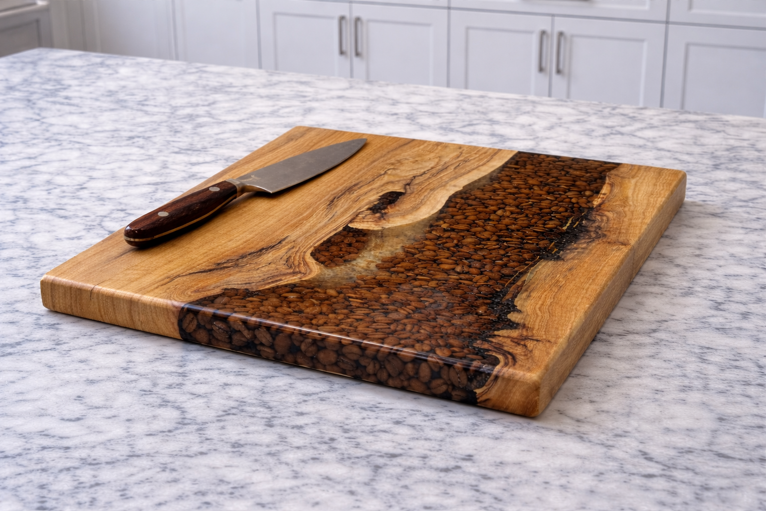 Coffee Bean and Wild Olive Charcutier board - Image 3