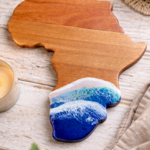 Africa Shape Chopping Board